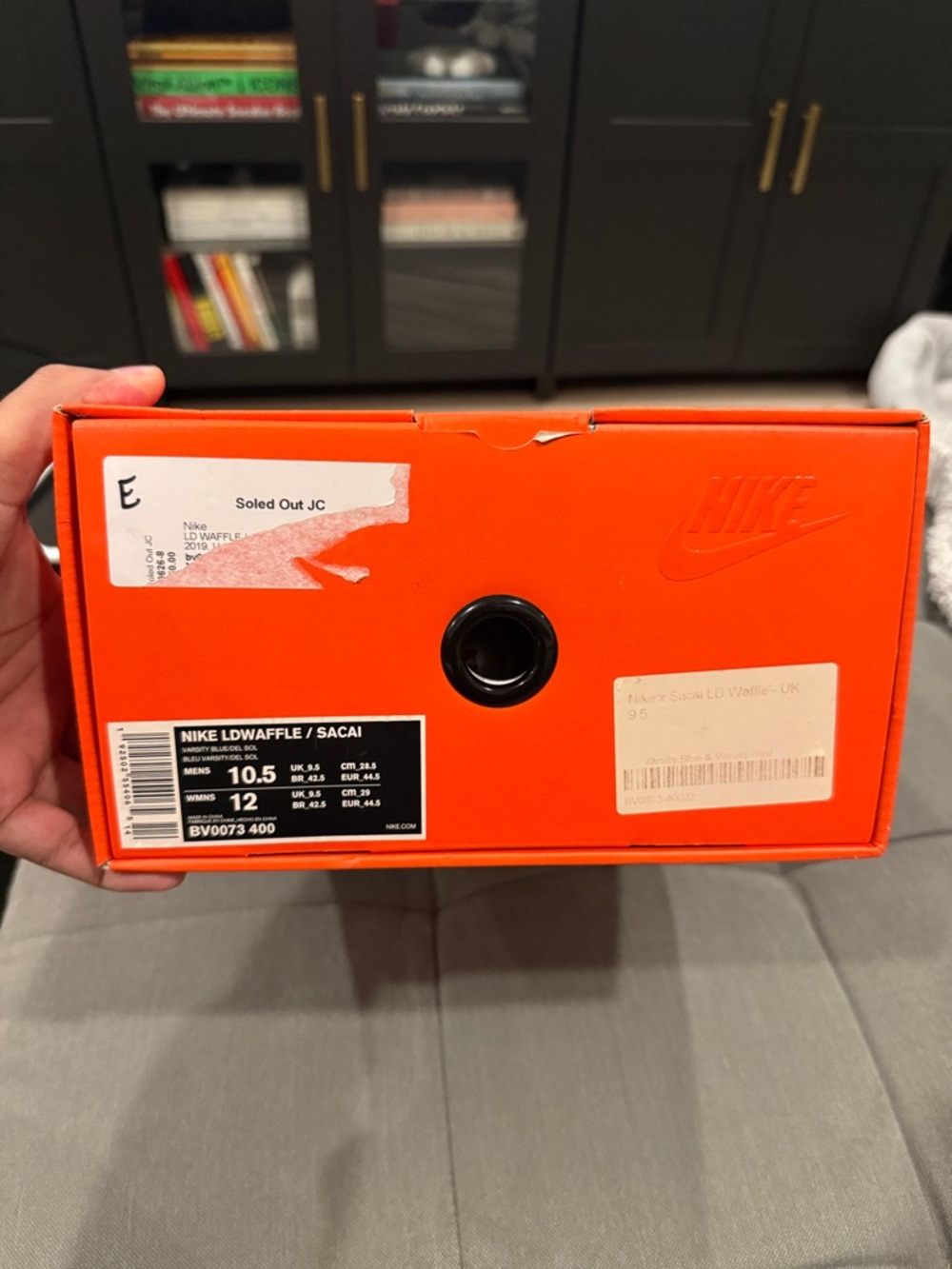 sacai × Nike LDWaffle 'Varsity Blue' - Picture 14 of 15